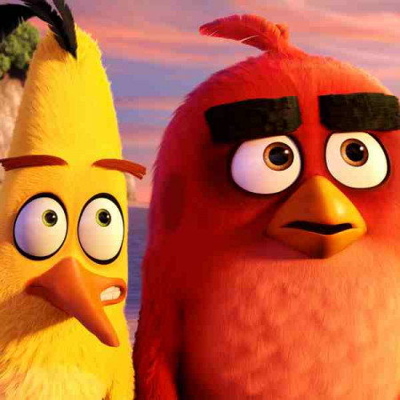 Принт "Ред и Чак из Angry Birds" квадратный, серия Детский, 047