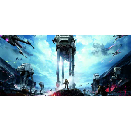 Принт "Star Wars: Battlefront" прямокутний, серія Герої, 002