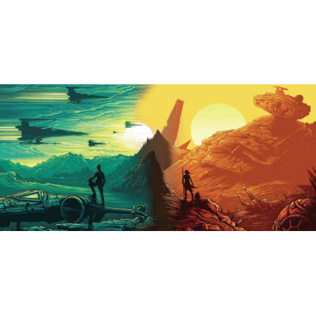 Принт "Star Wars: One Story", прямокутний, серія Герої, 003