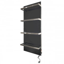 Leo Ceramic towel dryer with a power controller, graphite